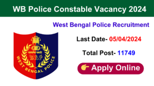 WB Police Constable Vacancy 2024