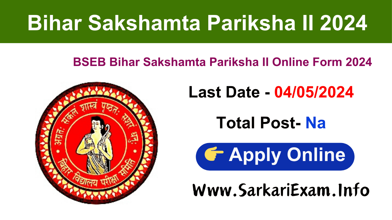 Bseb Bihar Sakshamta Pariksha Ii Answer Key