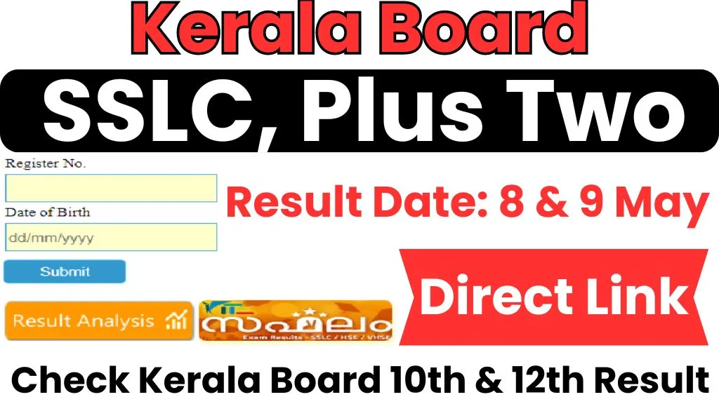 Kerala Board 10th & 12th Result 2024