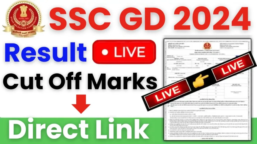 SSC GD Result 2024